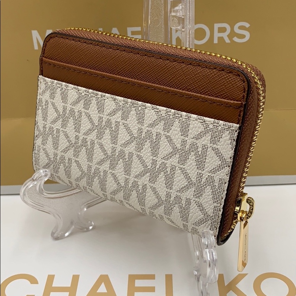 MICHAEL KORS JET SET TRAVEL MD ZA CARD CASE - Picture 2 of 16